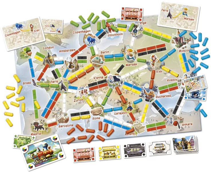 Ticket to Ride Europe: First Journey | Dragon's Lair Comics and Fantasy Houston TX
