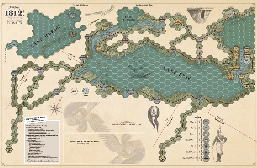 1812 War on the Great Lakes Frontier | Dragon's Lair Comics and Fantasy Houston TX