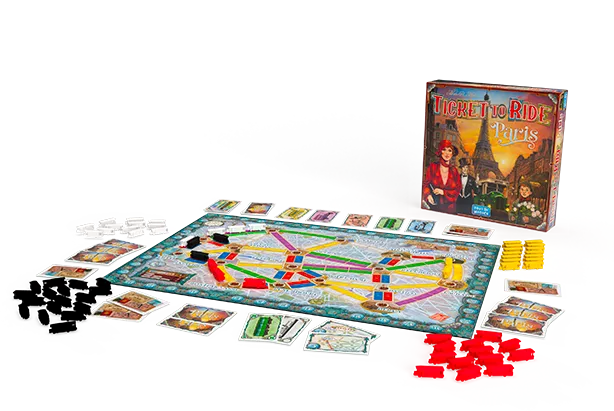 Ticket to Ride Paris | Dragon's Lair Comics and Fantasy Houston TX