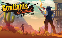 Gunfights and Gamblin' Board Game Second Edition | Dragon's Lair Comics and Fantasy Houston TX