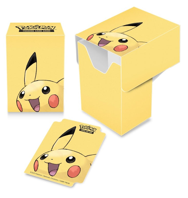 Ultra Pro Pikachu Full View Deck Box | Dragon's Lair Comics and Fantasy Houston TX