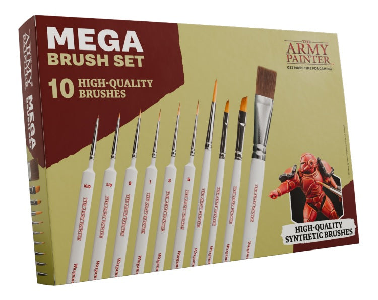 Army Painter Hobby: Mega Brush Set | Dragon's Lair Comics and Fantasy Houston TX