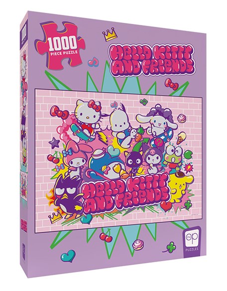 Hello Kitty and Friends Puzzle: Tokyo Skate 1000 pcs | Dragon's Lair Comics and Fantasy Houston TX