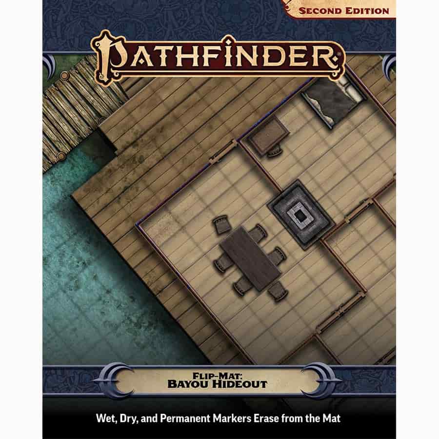 Pathfinder RPG 2E: Flip-Mat: Bayou Hideout | Dragon's Lair Comics and Fantasy Houston TX