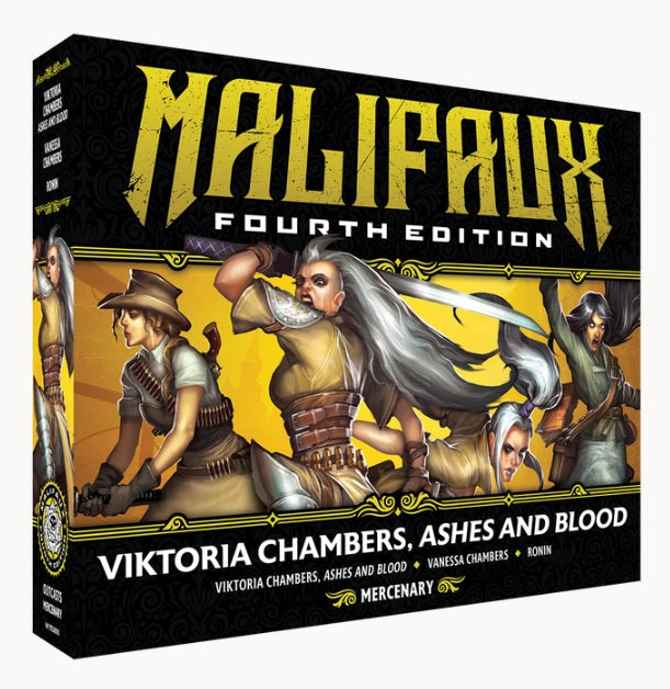 Malifaux 4E: Outcasts Viktoria Chambers, Ashes and Blood | Odin's Place