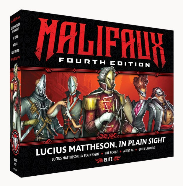 Malifaux 4E: Guild Lucius Mattheson, in Plain Sight | Odin's Place