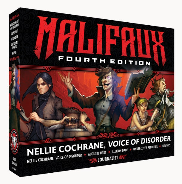 Malifaux 4E: Guild Nellie Cochrane, Voice of Disorder | Odin's Place