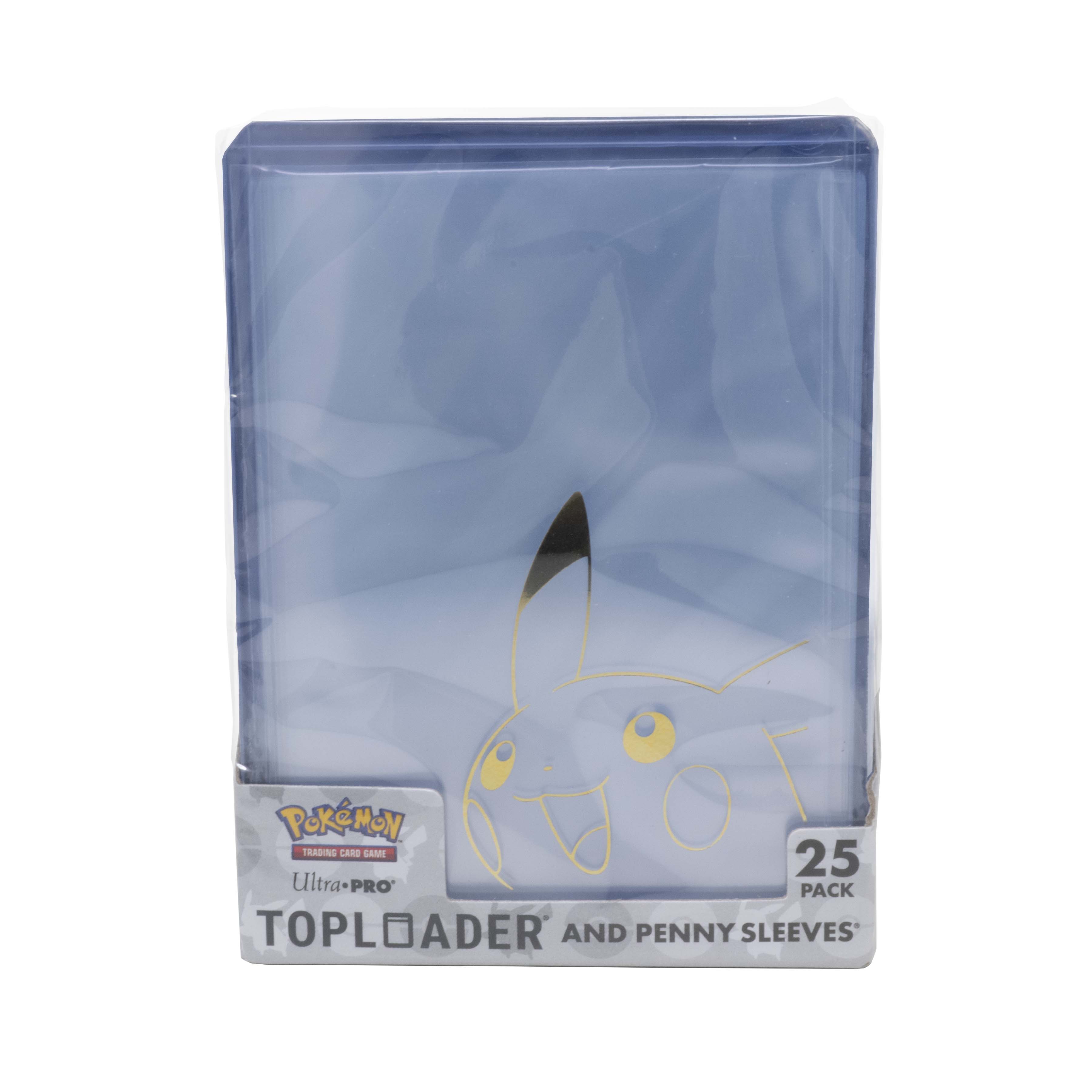 Ultra Pro Toploader - Pokemon Pikachu Toploader and Penny Sleeves Combo Pack 25CT | Odin's Place