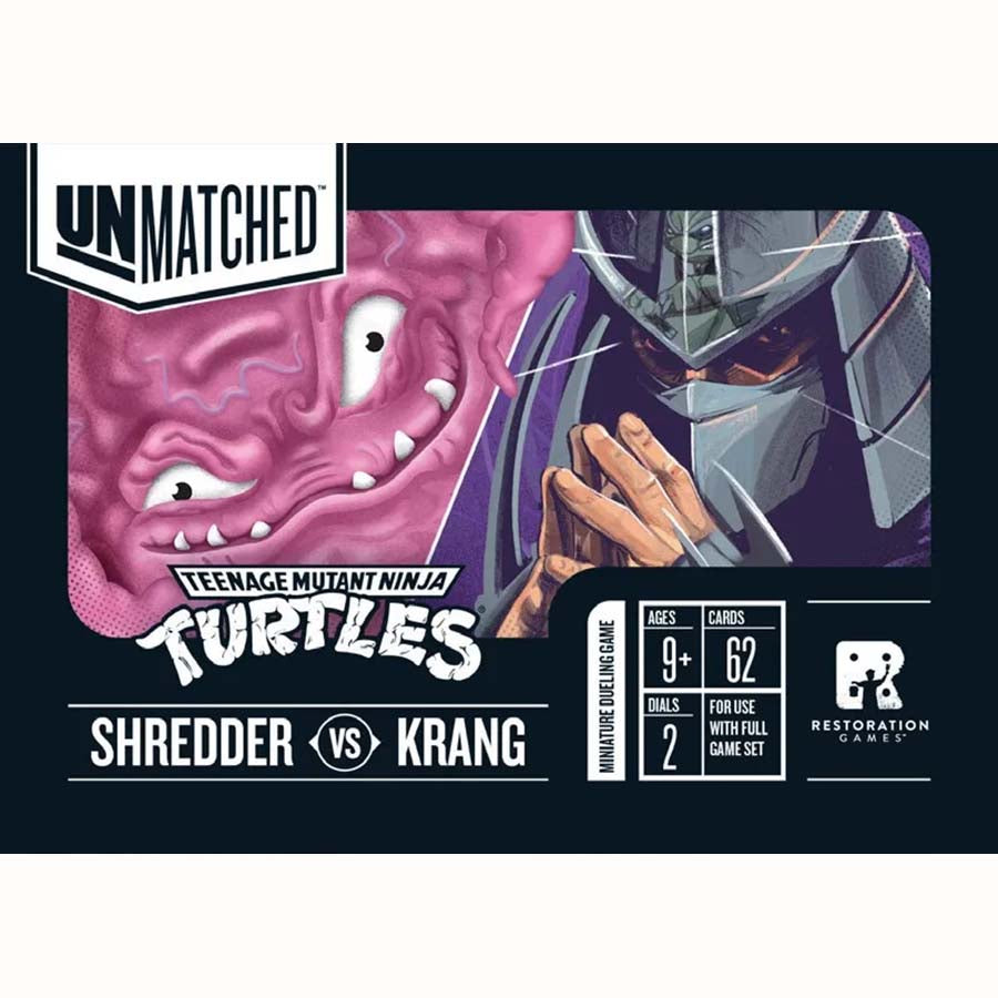 Unmatched Adventures: Teenage Mutant Ninja Turtles: Shredder and Krang Hero Deck | Odin's Place