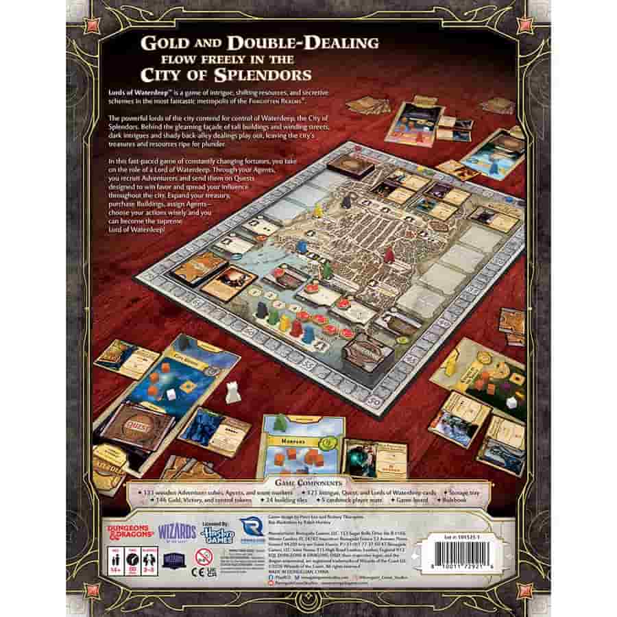 Dungeons & Dragons: Lords of Waterdeep | Odin's Place