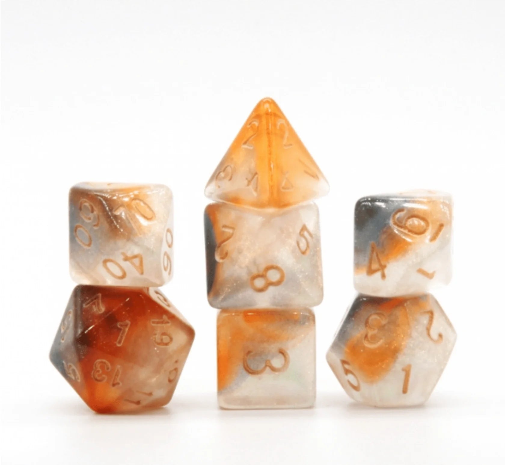 Foam Brain Rising Galaxy 7 Dice Set | Odin's Place