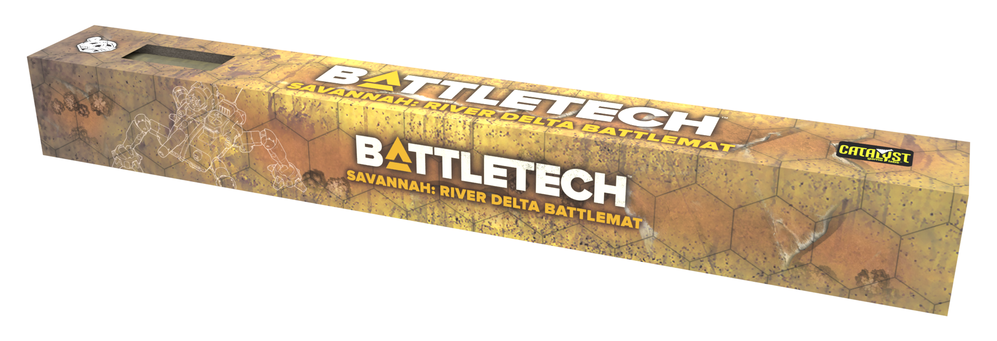 Battletech: Battle Mat - Savannahs River Delta/City Ruins | Dragon's Lair Comics and Fantasy Houston TX