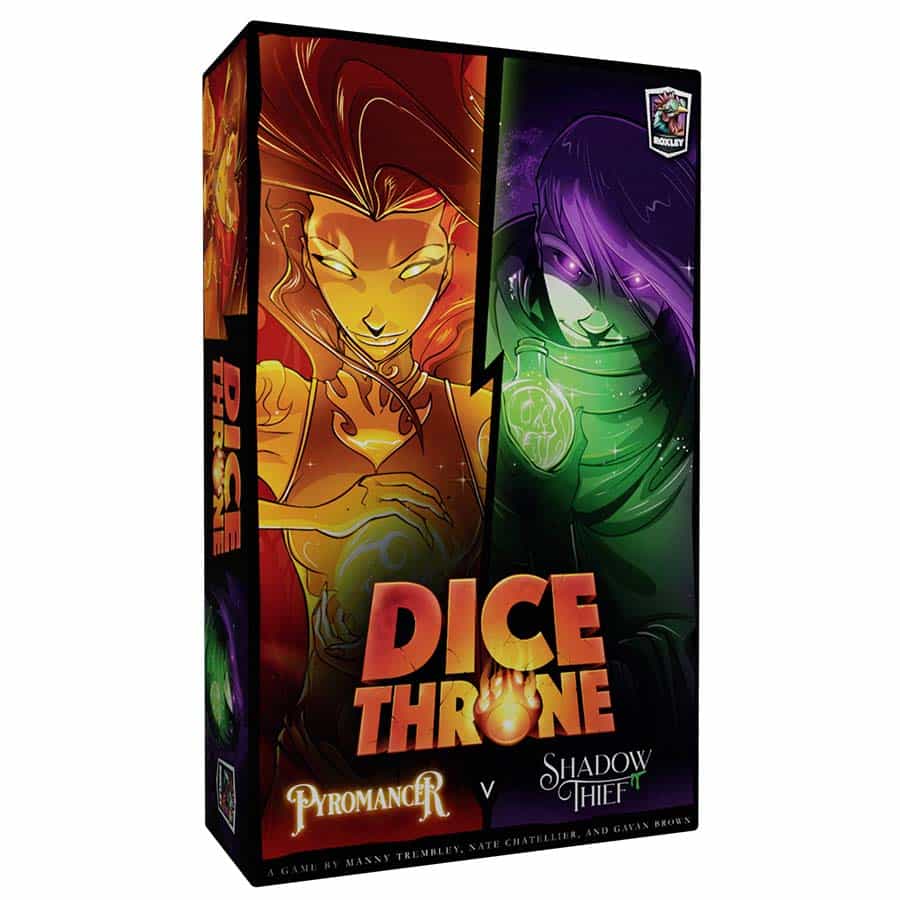 DICE THRONE: SEASON ONE: PYROMANCER VS SHADOW THIEF | Dragon's Lair Comics and Fantasy Houston TX