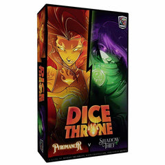 DICE THRONE: SEASON ONE: PYROMANCER VS SHADOW THIEF | Dragon's Lair Comics and Fantasy Houston TX