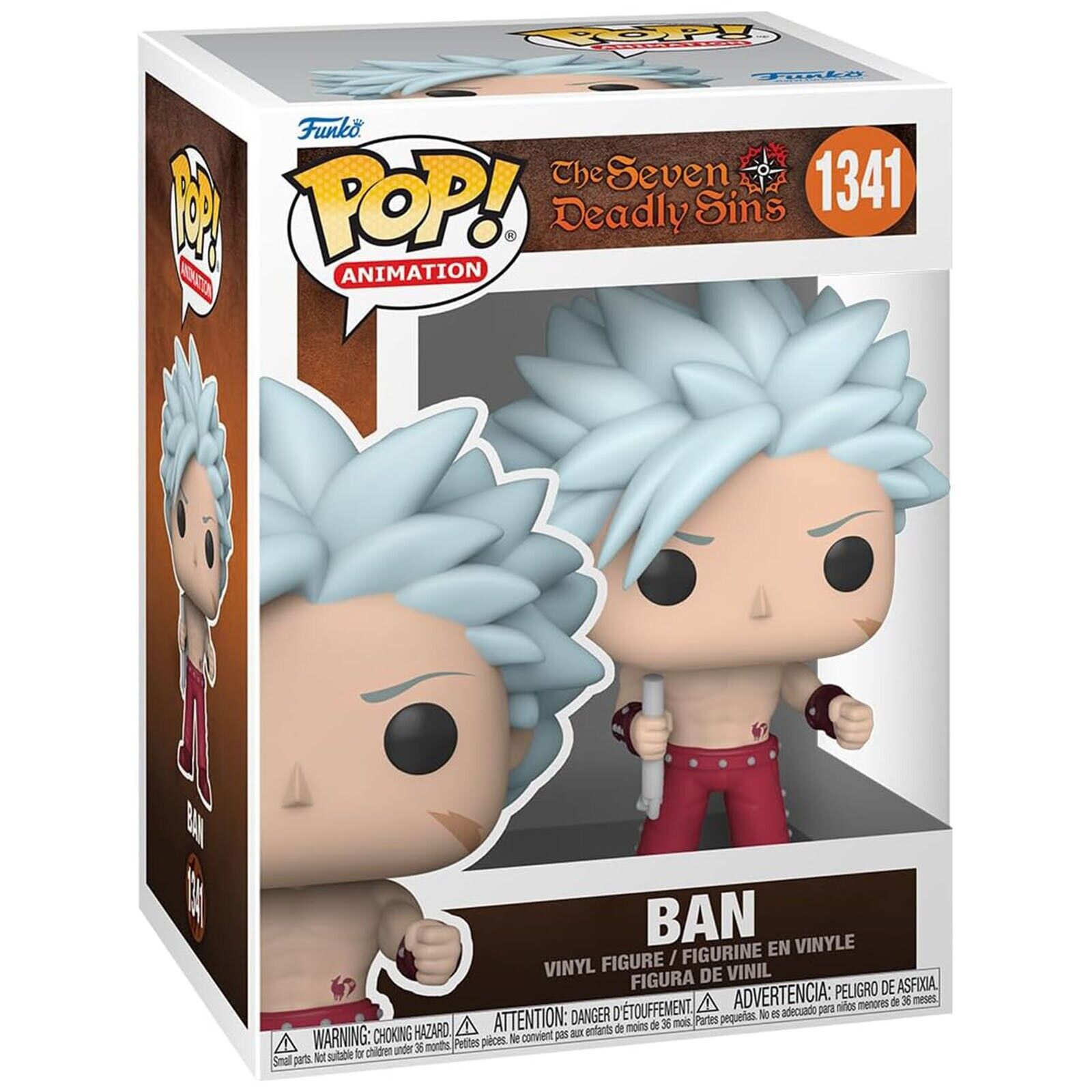 Pop Animation Seven Deadly Sins Ban Vinyl Figure | Dragon's Lair Comics and Fantasy Houston TX
