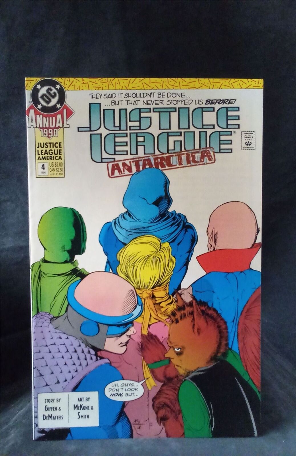 Justice League Annual #4 1990 (Newsstand) | Odin's Place