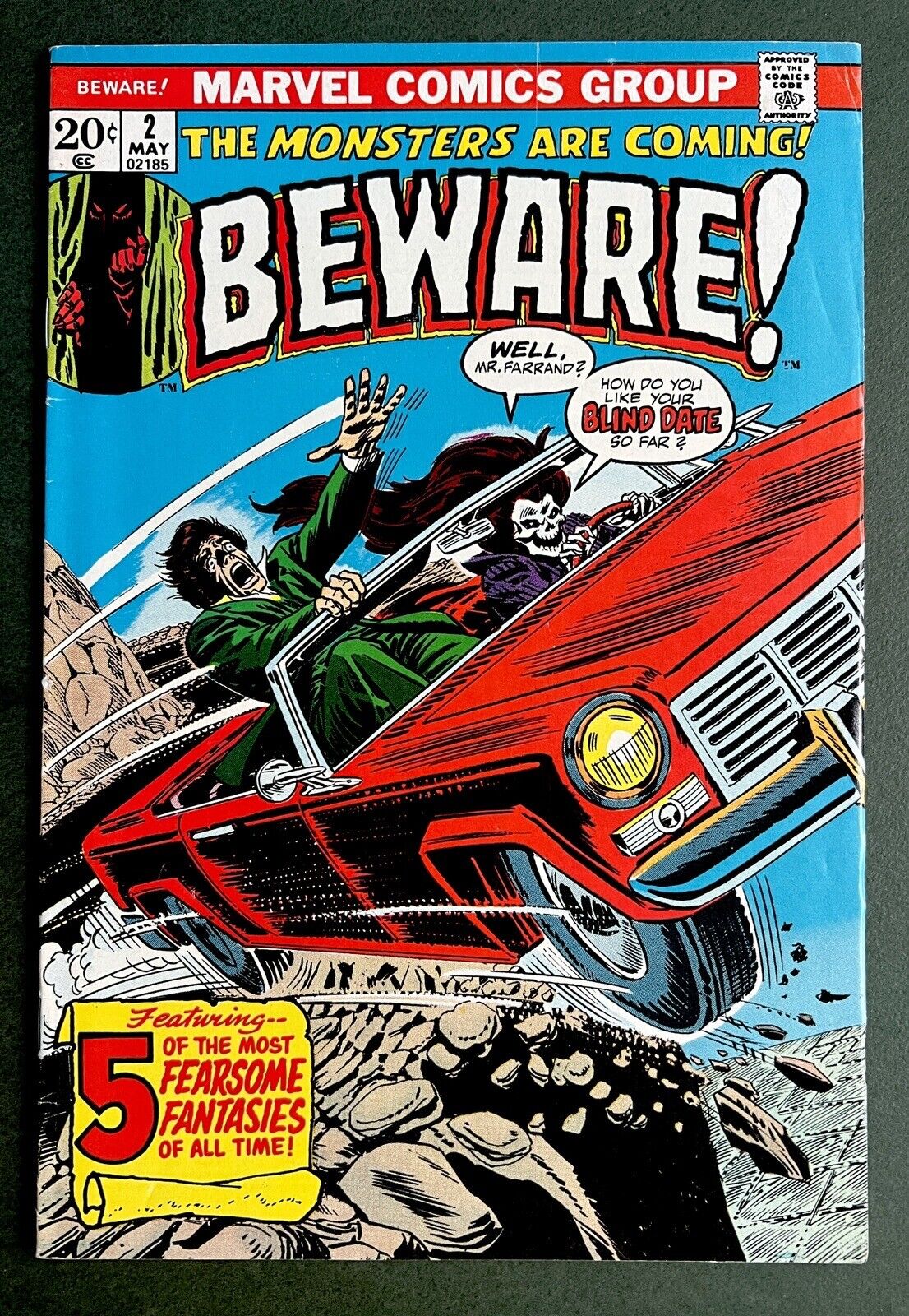 Beware! #2 Marvel Comics Group | Dragon's Lair Comics and Fantasy Houston TX