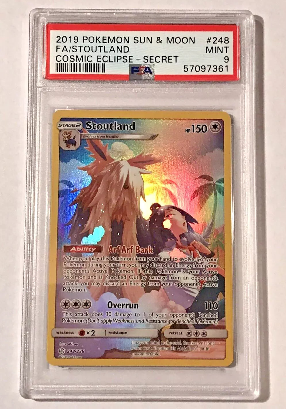 Soutland #248 Cosmic Eclipse Secret Holofoil PSA 9 | Dragon's Lair Comics and Fantasy Houston TX