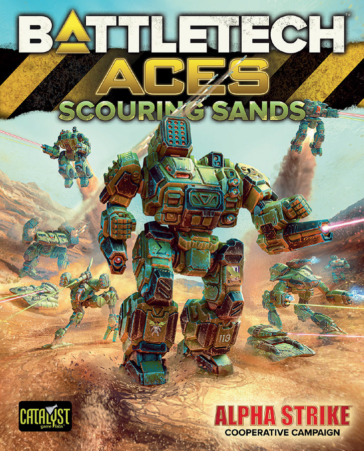 BattleTech: Aces - Scouring Sands Campaign Box | Dragon's Lair Comics and Fantasy Houston TX