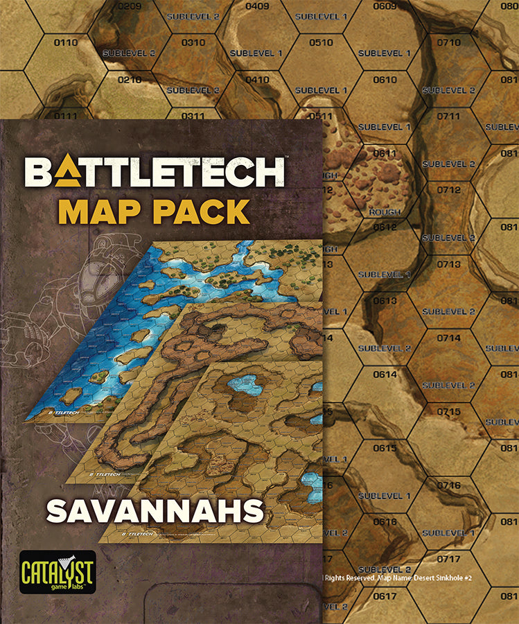 Battletech: Savannah Map Pack | Dragon's Lair Comics and Fantasy Houston TX