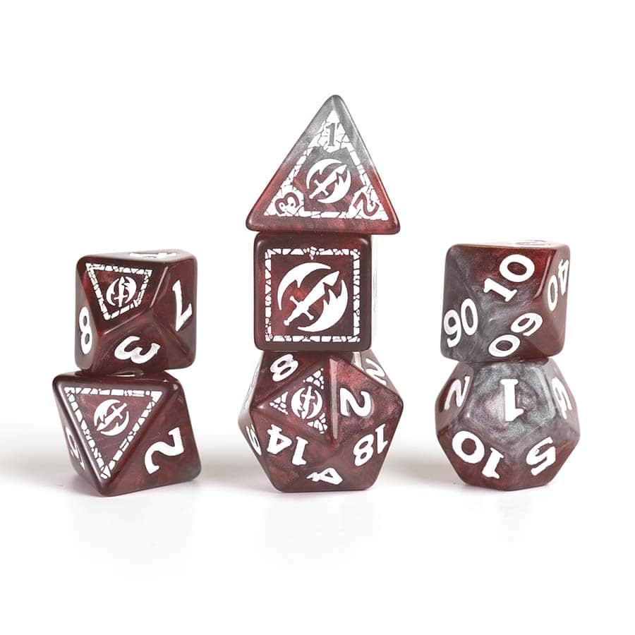 Dungeons & Dragons: Adventurer Dice: Fighter Red | Dragon's Lair Comics and Fantasy Houston TX