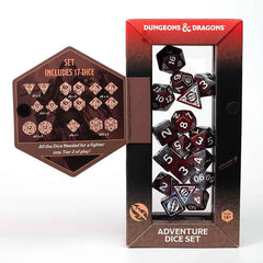 Dungeons & Dragons: Adventurer Dice: Fighter Red | Dragon's Lair Comics and Fantasy Houston TX