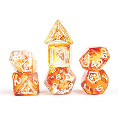 Dungeons & Dragons: Adventurer Dice: Sorcerer Orange | Dragon's Lair Comics and Fantasy Houston TX