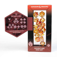 Dungeons & Dragons: Adventurer Dice: Sorcerer Orange | Dragon's Lair Comics and Fantasy Houston TX
