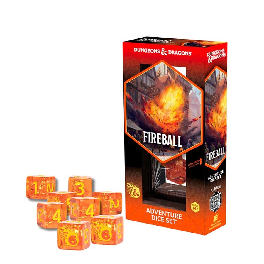Dungeons & Dragons: Adventurer Dice: Fireball | Dragon's Lair Comics and Fantasy Houston TX