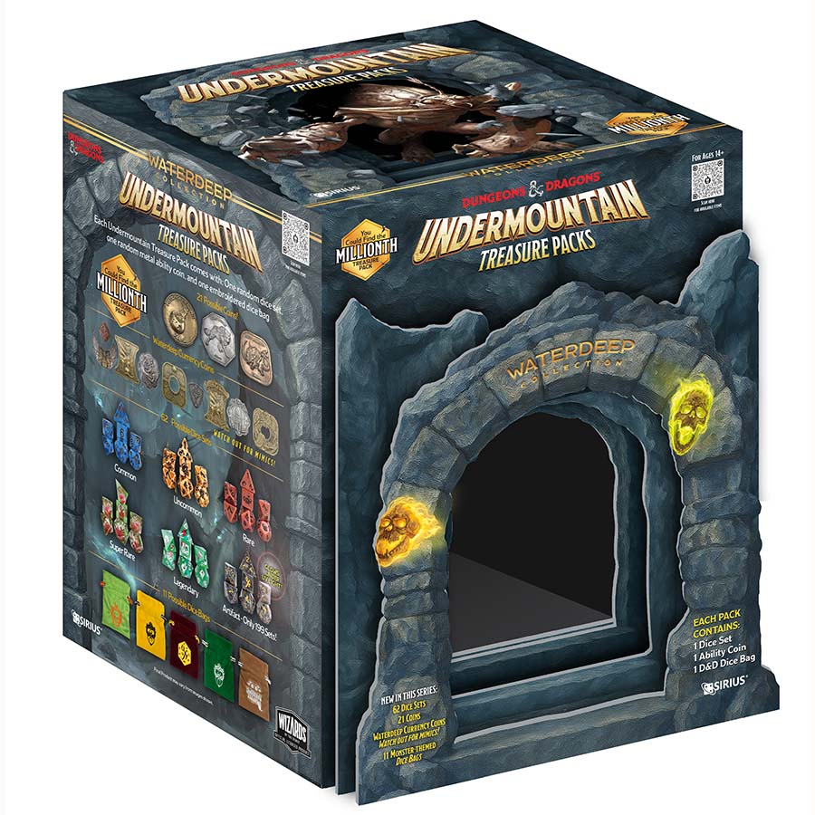 Dungeons & Dragons: Undermountain Treasure Packs Blind Bag | Dragon's Lair Comics and Fantasy Houston TX