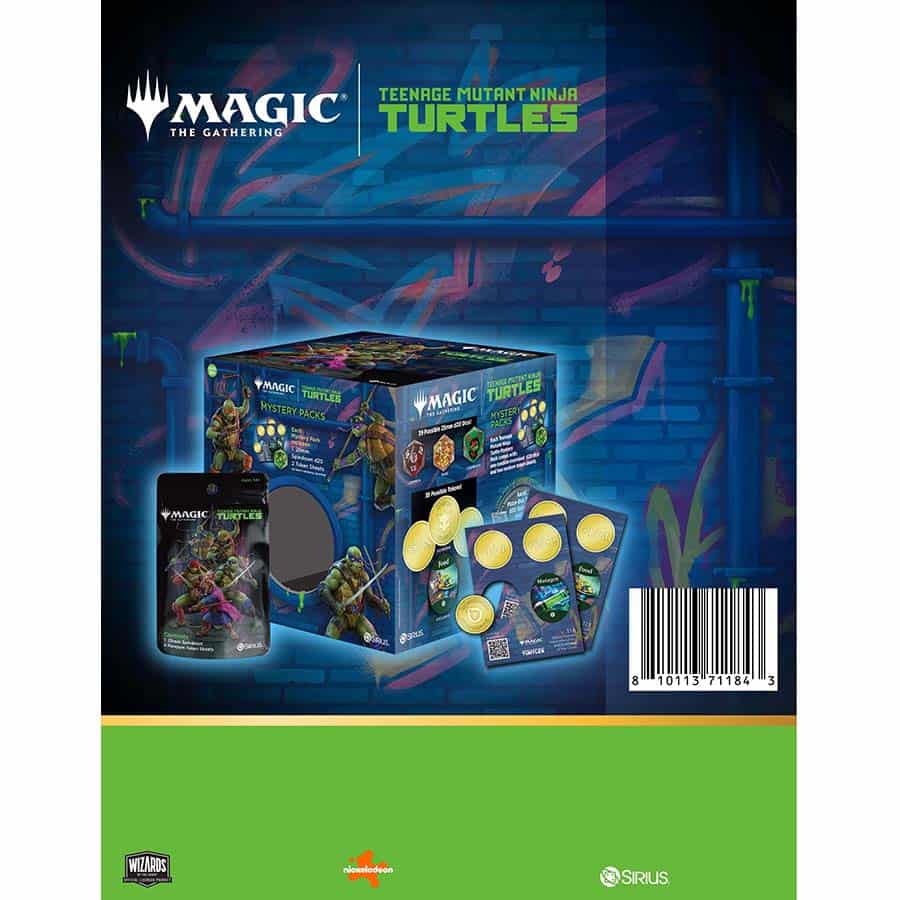 Magic The Gathering: TMT Teenage Mutant Ninja Turtles: Treasure Packs | Odin's Place