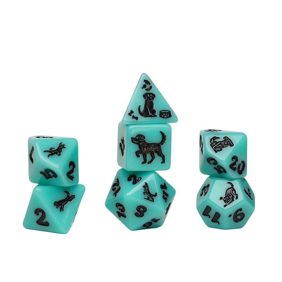 Sirius Dice: Poly 7 Animal Dice - Various Designs | Odin's Place