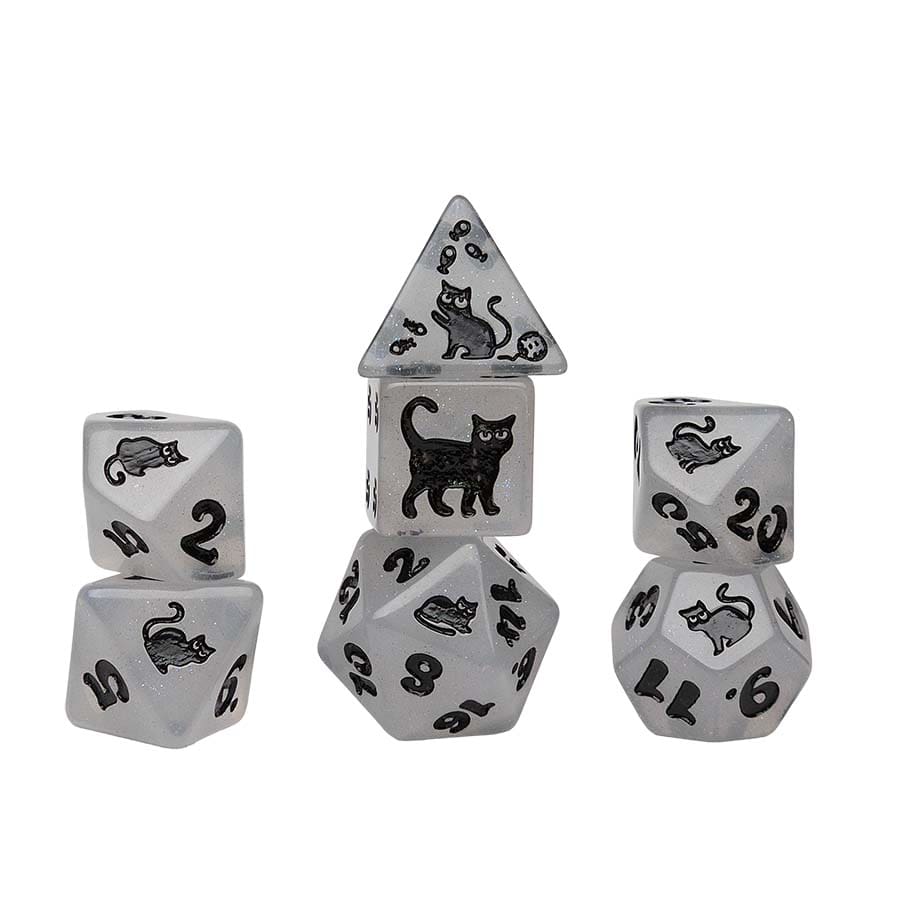 Sirius Dice: Poly 7 Animal Dice - Various Designs | Odin's Place
