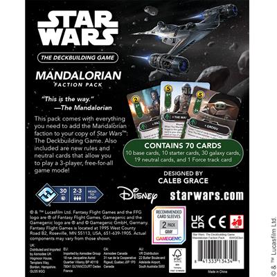 Star Wars: The Deckbuilding Game - Mandalorian Faction Pack | Odin's Place