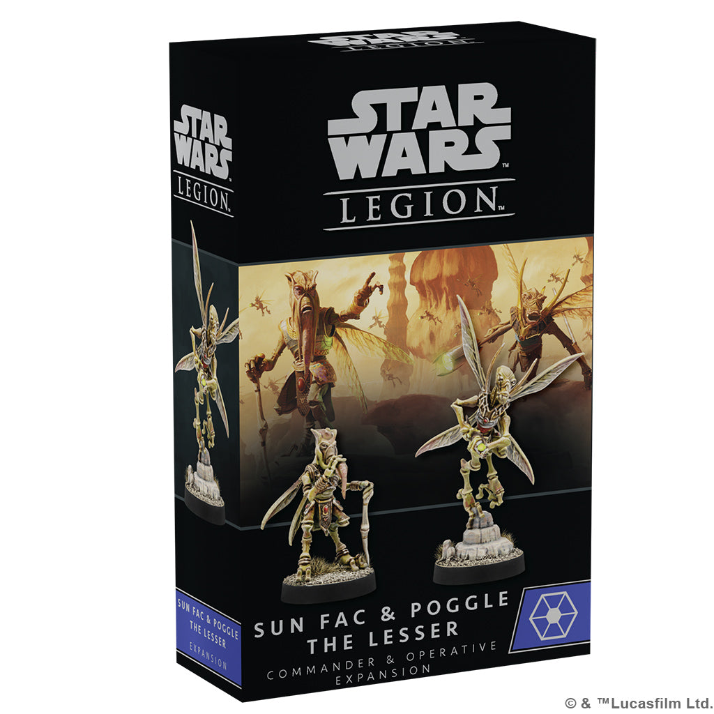 Star Wars: Legion Sun Fac and Poggle the Lesser Operative and Commander Expansion | Dragon's Lair Comics and Fantasy Houston TX