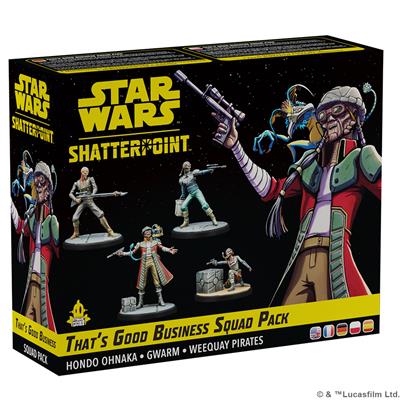 STAR WARS: SHATTERPOINT - THAT'S GOOD BUSINESS SQUAD PACK | Dragon's Lair Comics and Fantasy Houston TX
