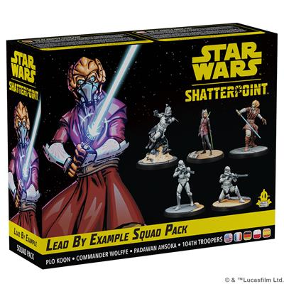 STAR WARS: SHATTERPOINT - LEAD BY EXAMPLE SQUAD PACK | Dragon's Lair Comics and Fantasy Houston TX
