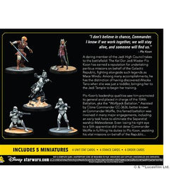 STAR WARS: SHATTERPOINT - LEAD BY EXAMPLE SQUAD PACK | Dragon's Lair Comics and Fantasy Houston TX