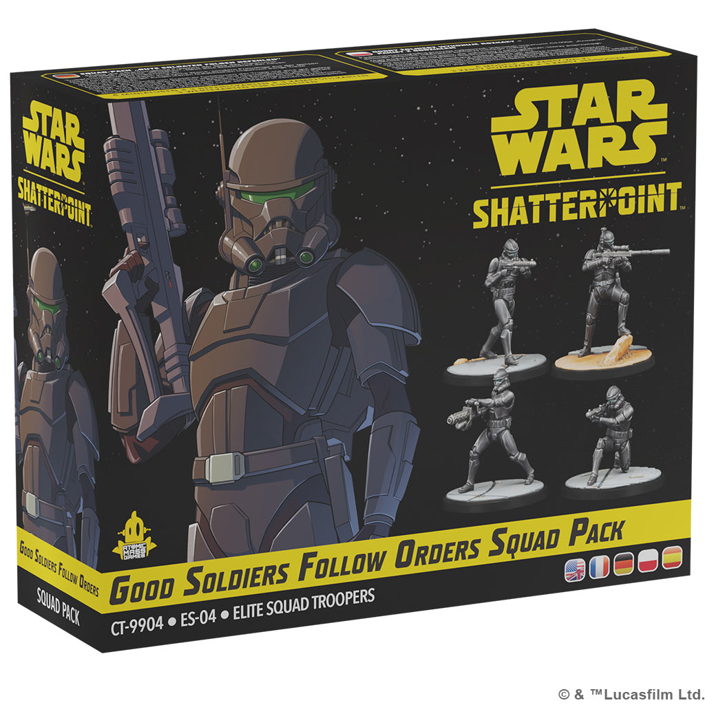 STAR WARS SHATTERPOINT: Good Soldiers Follow Orders | Dragon's Lair Comics and Fantasy Houston TX