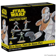 Star Wars: Shatterpoint - Delta Squad, Form Up Squad Pack | Dragon's Lair Comics and Fantasy Houston TX