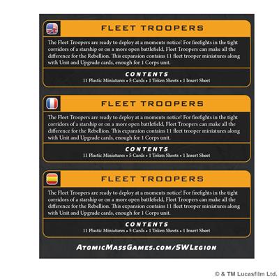 Star Wars: Legion - Fleet Troopers Unit | Odin's Place