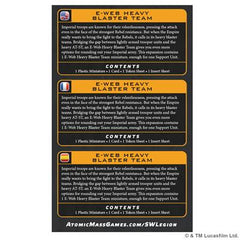 Star Wars: Legion – E-Web Heavy Blaster Team | Odin's Place