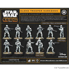 Star Wars Legion:  Clone Trooper Marksmen | Dragon's Lair Comics and Fantasy Houston TX