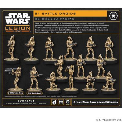 Star Wars Legion:  B1 Battle Droids | Dragon's Lair Comics and Fantasy Houston TX