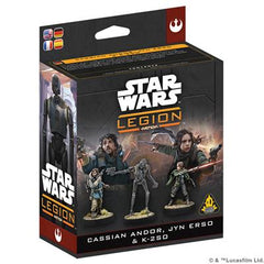 Star Wars Legion:  Cassian Andor, Jyn Erso & K-2SO | Dragon's Lair Comics and Fantasy Houston TX