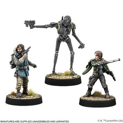 Star Wars Legion:  Cassian Andor, Jyn Erso & K-2SO | Dragon's Lair Comics and Fantasy Houston TX