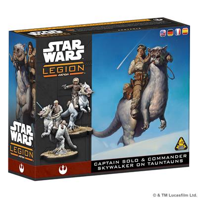 Star Wars Legion:  Captain Solo & Commander Skywalker on Tauntauns | Odin's Place