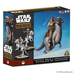 Star Wars Legion:  Captain Solo & Commander Skywalker on Tauntauns | Odin's Place