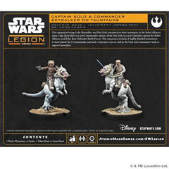 Star Wars Legion:  Captain Solo & Commander Skywalker on Tauntauns | Odin's Place