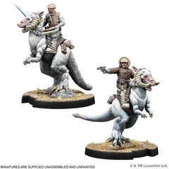 Star Wars Legion:  Captain Solo & Commander Skywalker on Tauntauns | Odin's Place